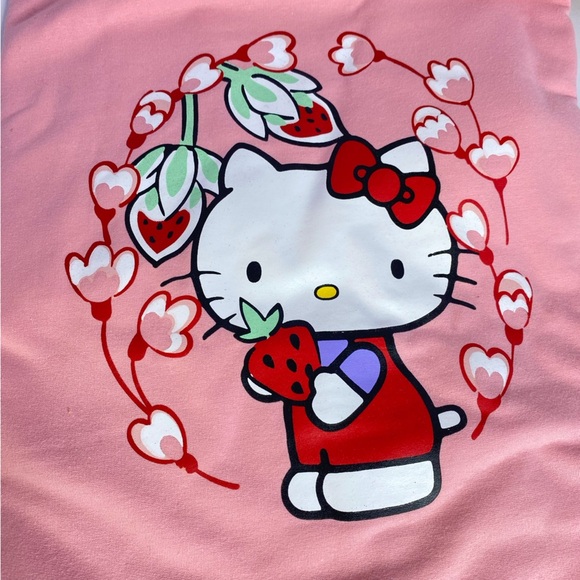 Vera Bradley Hello Kitty Colab Pink Sweatshirt long sleeve Tee - Picture 1 of 13